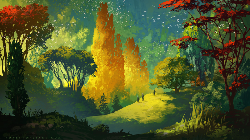 Illustration for article titled Step Inside The Forest Of Liars